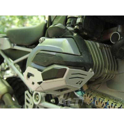 Ochranné kryty víka ventilů Altrider pro R1200GS/A LC 2013-2018, stříbrné
