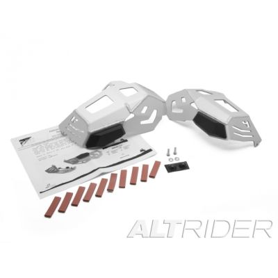 Ochranné kryty víka ventilů Altrider pro R1200GS/A LC 2013-2018, stříbrné