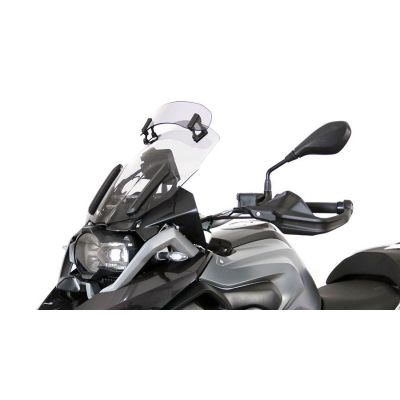 Plexi MRA Vario Touring 45cm se spojlerem pro BMW R1250GS/A, R1200GS/A LC 2013-2018, čiré