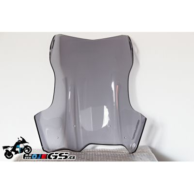 Cestovní plexi Ermax 45cm pro BMW F800GS, F650GS 2008+, tmavě kouřové