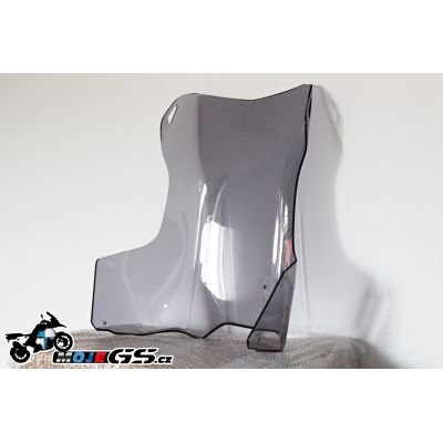 Cestovní plexi Ermax 45cm pro BMW F800GS, F650GS 2008+, tmavě kouřové