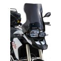 Cestovní plexi Ermax 45cm pro BMW F800GS, F650GS 2008+, tmavě kouřové