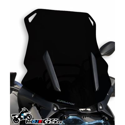 Cestovní plexi Ermax 46cm pro BMW R1250GS/A, R1200GS LC 2013-2018, matná černá