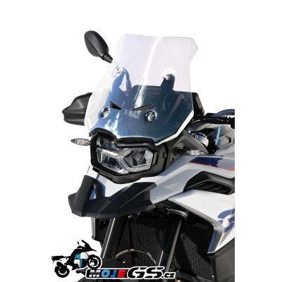 Sportovní plexi Ermax 39cm pro BMW F850GS, čiré