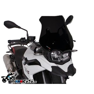 Sportovní plexi Ermax 39cm pro BMW F750GS, matná černá