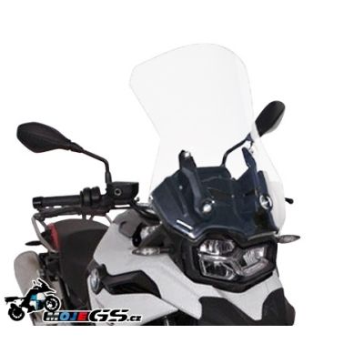 Vysoké cestovní plexi Ermax 55cm pro BMW F750GS, čiré