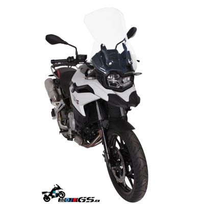 Vysoké cestovní plexi Ermax 55cm pro BMW F750GS, čiré