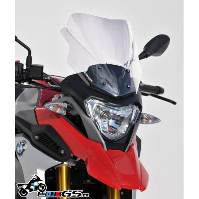 Sportovní plexi Ermax 34cm pro BMW G310GS, čiré