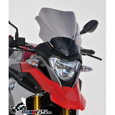 Sportovní plexi Ermax 34cm pro BMW G310GS, lehce kouřové