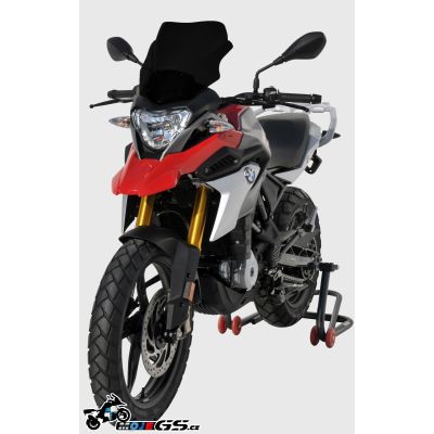 Sportovní plexi Ermax 34cm pro BMW G310GS, matná černá
