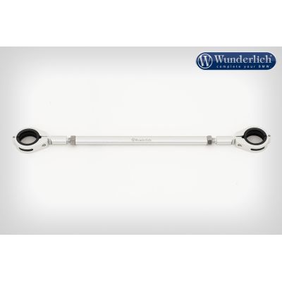 Univerzální hrazda řidítek Wunderlich pro BMW GS, stříbrná