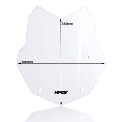 Standardní plexi WRS 38cm pro BMW R1250GS/A, R1200GS/A LC 2013-2018, čiré