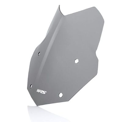 Standardní plexi WRS 38cm pro BMW R1250GS/A, R1200GS/A LC 2013-2018, tmavě kouřové