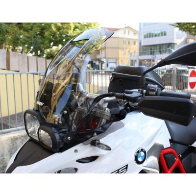Plexi WRS 41cm s průduchem pro BMW F700GS, lehce kouřové