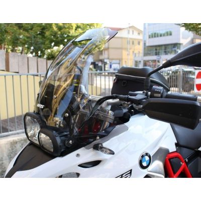 Plexi WRS 41cm s průduchem pro BMW F700GS, čiré