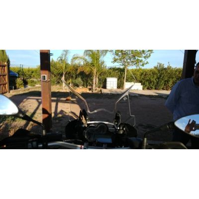 Plexi cestovní vysoké 51cm Puig pro BMW R1250GS/A, R1200GS/A LC 2013-2018, čiré