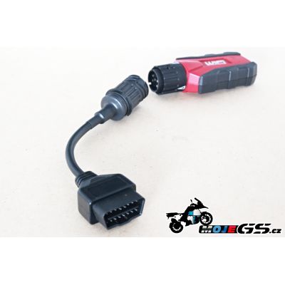 Adaptér diagnostiky GS911 z 10-pin na OBD2 (EURO4)