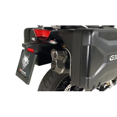 Výfuk Remus 8 Stainless Steel pro F850GS/A, F750GS (euro 4), černý