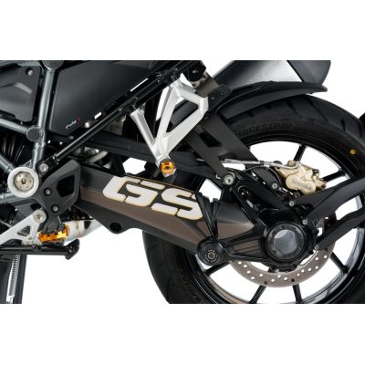 Samolepka "GS" na kardan pro R1250GS/A, R1200GS/A LC 2013-2018, žluto-černá