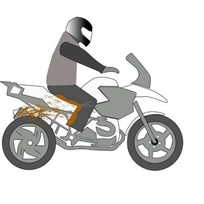 Sada černých postranních panelů Puig do podsedlového rámu pro F850GS/A, F750GS