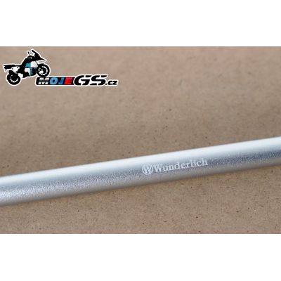 Univerzální hrazda řidítek Wunderlich pro BMW GS, stříbrná