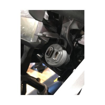 2x USB zásuvka Plug and Play místo originální malé pro BMW GS