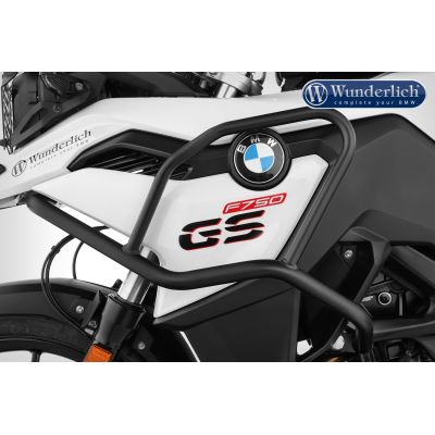 Horní padací rám Wunderlich pro BMW F750GS, černý