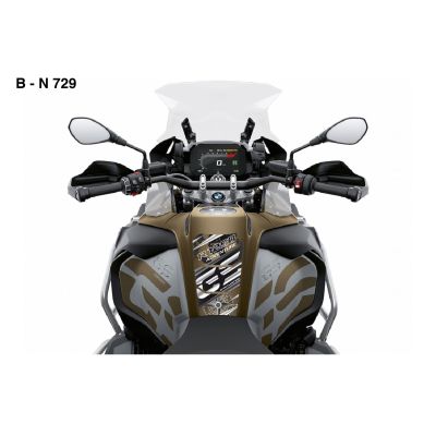 Tankpad na nádrž pro R1250GS Adventure 2018+, černo-zelený