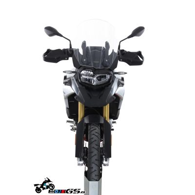 Plexi MRA Touring 45cm pro BMW F850GS, čiré