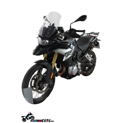 Plexi MRA Touring 45cm pro BMW F850GS, čiré