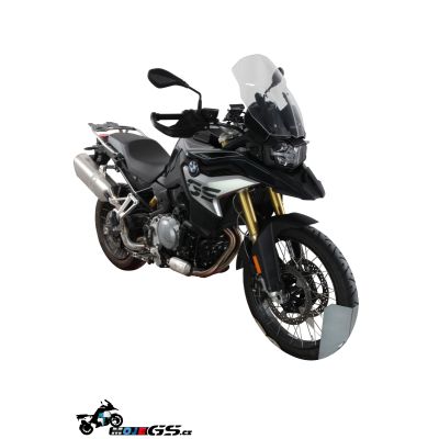 Plexi MRA Touring 45cm pro BMW F850GS, čiré