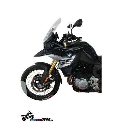 Plexi MRA Touring 45cm pro BMW F850GS, lehce kouřové