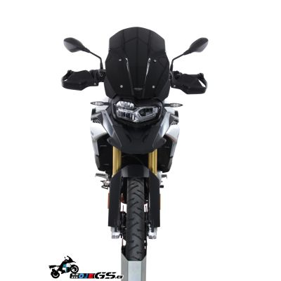 Plexi MRA Touring 45cm pro BMW F850GS, černé