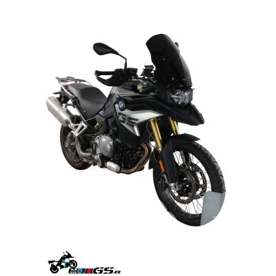 Plexi MRA Touring 45cm pro BMW F850GS, černé