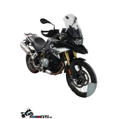 Plexi MRA VarioTouring 47cm s deflektorem pro BMW F850GS, čiré