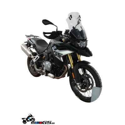 Plexi MRA VarioTouring 47cm s deflektorem pro BMW F850GS, čiré