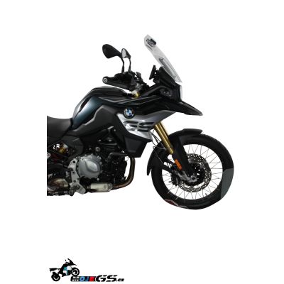 Plexi MRA VarioTouring 47cm s deflektorem pro BMW F850GS, čiré