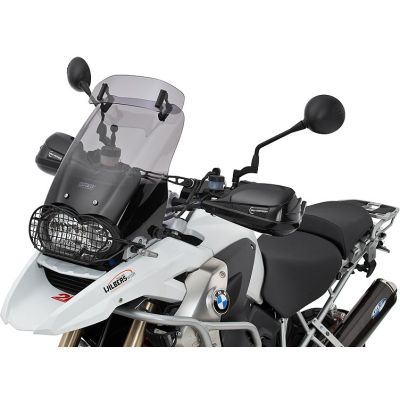 Plexi MRA Vario touring screen 45cm s deflektorem pro R1200GS/A 2004-2012, kouřové