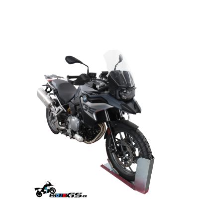 Plexi MRA Touring 45cm pro BMW F750GS, čiré
