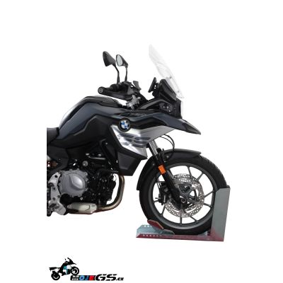 Plexi MRA Touring 45cm pro BMW F750GS, čiré
