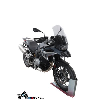 Plexi MRA Touring 45cm pro BMW F750GS, lehce kouřové
