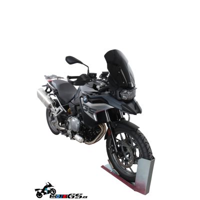 Plexi MRA Touring 45cm pro BMW F750GS, černé