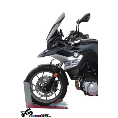 Plexi MRA Touring 45cm pro BMW F750GS, černé