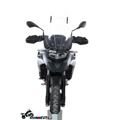 Plexi MRA VarioTouring 47cm s deflektorem pro BMW F750GS, čiré