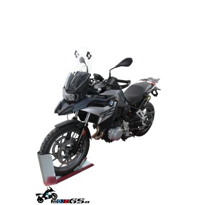 Plexi MRA VarioTouring 47cm s deflektorem pro BMW F750GS, čiré