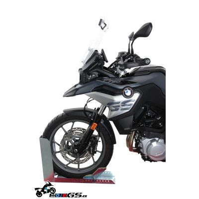 Plexi MRA VarioTouring 47cm s deflektorem pro BMW F750GS, čiré