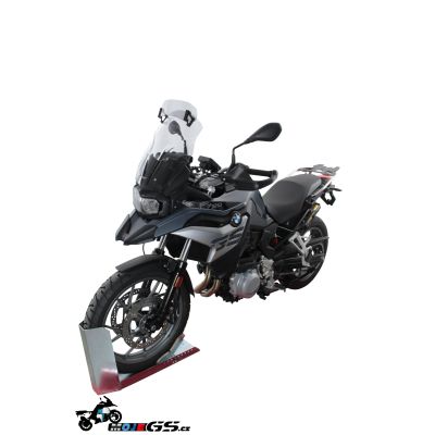 Plexi MRA VarioTouring 47cm s deflektorem pro BMW F750GS, lehce kouřové