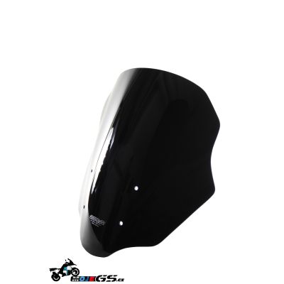 Sportovní plexi MRA Touring 34cm pro BMW G310GS, černé