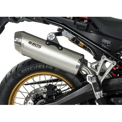 Výfuk Bos DuneFox Shot Blasted pro F850GS/A, F750GS