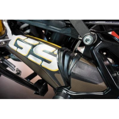 Samolepka "GS" na kardan pro R1250GS/A, R1200GS/A LC 2013-2018, žluto-černá